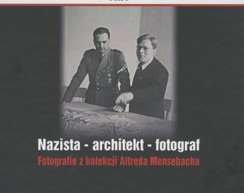 Okładka książki przybliżającej postać Alfreda Mensebacha